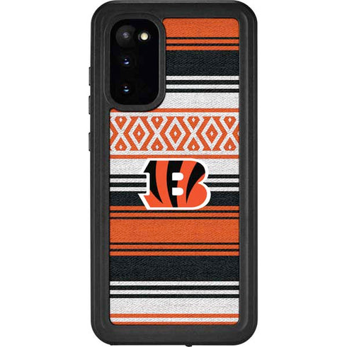 NFL Cincinnati Bengals Trailblazer Galaxy S20 Waterproof Case