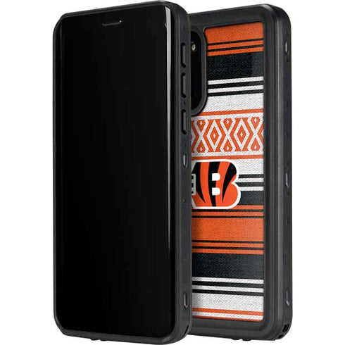 NFL Cincinnati Bengals Trailblazer Galaxy S20 Waterproof Case