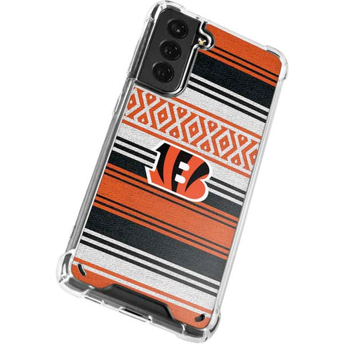 NFL Cincinnati Bengals Trailblazer Galaxy S21 Plus 5G Clear Case