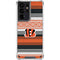 NFL Cincinnati Bengals Trailblazer Galaxy S21 Ultra 5G Clear Case