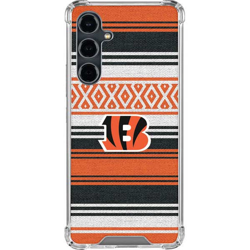 NFL Cincinnati Bengals Trailblazer Galaxy S23 FE Clear Case