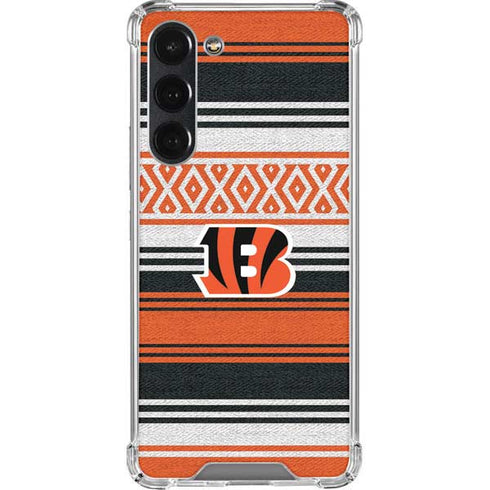 NFL Cincinnati Bengals Trailblazer Galaxy S23 Plus Clear Case