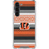 NFL Cincinnati Bengals Trailblazer Galaxy S23 Plus Clear Case