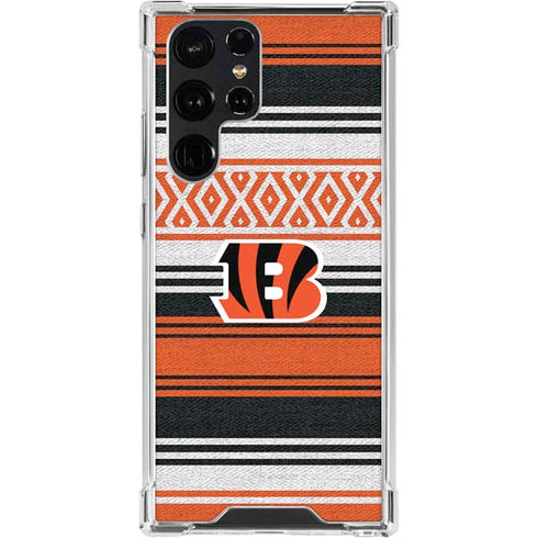 NFL Cincinnati Bengals Trailblazer Galaxy S24 Ultra Clear Case