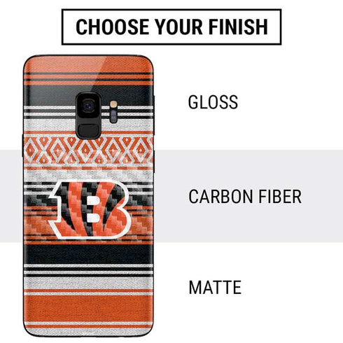 NFL Cincinnati Bengals Trailblazer Galaxy S9 Skin