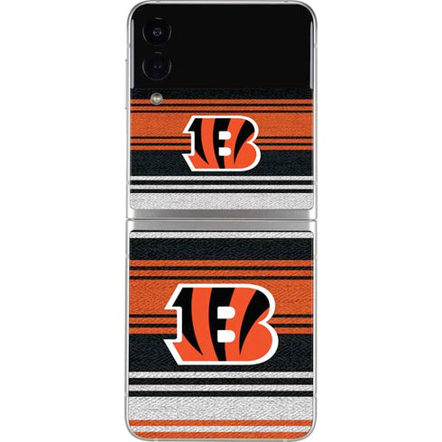 NFL Cincinnati Bengals Trailblazer Galaxy Z Flip3 5G Skin