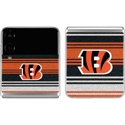 NFL Cincinnati Bengals Trailblazer Galaxy Z Flip4 5G Skin