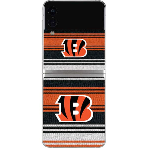 NFL Cincinnati Bengals Trailblazer Galaxy Z Flip4 5G Skin