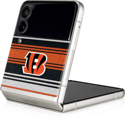 NFL Cincinnati Bengals Trailblazer Galaxy Z Flip4 5G Skin