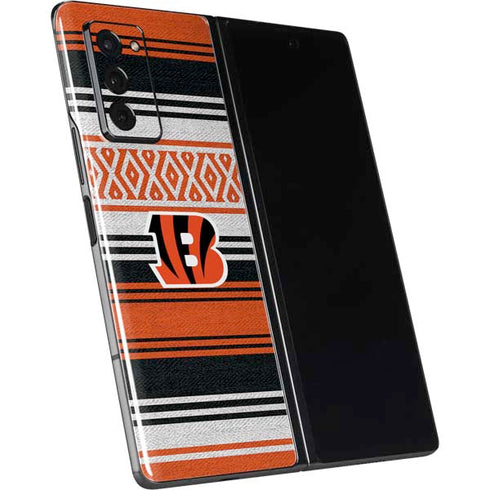 NFL Cincinnati Bengals Trailblazer Galaxy Z Fold2 5G Skin
