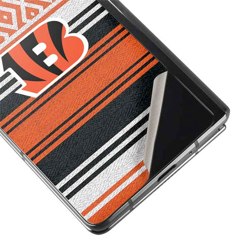 NFL Cincinnati Bengals Trailblazer Galaxy Z Fold2 5G Skin