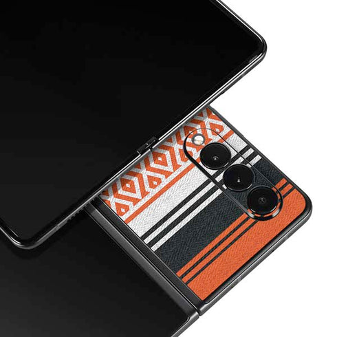 NFL Cincinnati Bengals Trailblazer Galaxy Z Fold3 5G Skin