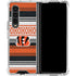 NFL Cincinnati Bengals Trailblazer Galaxy Z Fold4 5G Clear Case