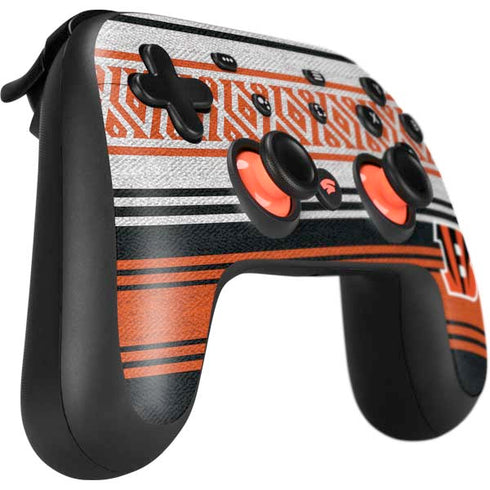 NFL Cincinnati Bengals Trailblazer Google Stadia Controller Skin