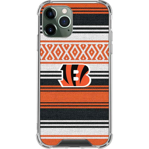NFL Cincinnati Bengals Trailblazer iPhone 11 Pro Max Clear Case