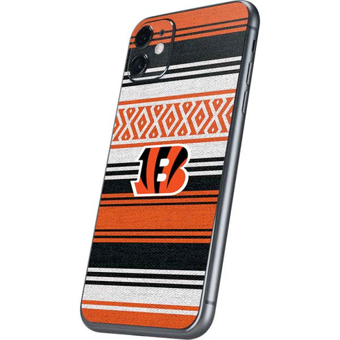 NFL Cincinnati Bengals Trailblazer iPhone 11 Skin