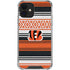 NFL Cincinnati Bengals Trailblazer iPhone 12 Mini Clear Case