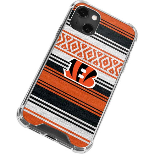 NFL Cincinnati Bengals Trailblazer iPhone 13 Mini Clear Case