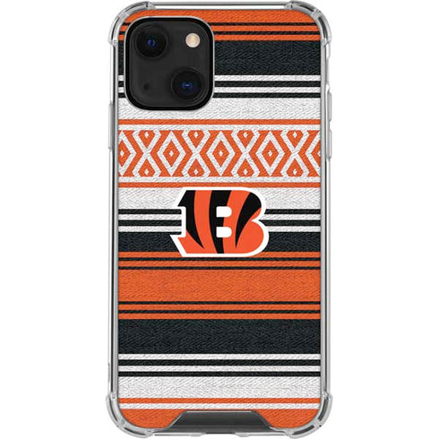 NFL Cincinnati Bengals Trailblazer iPhone 13 Mini Clear Case