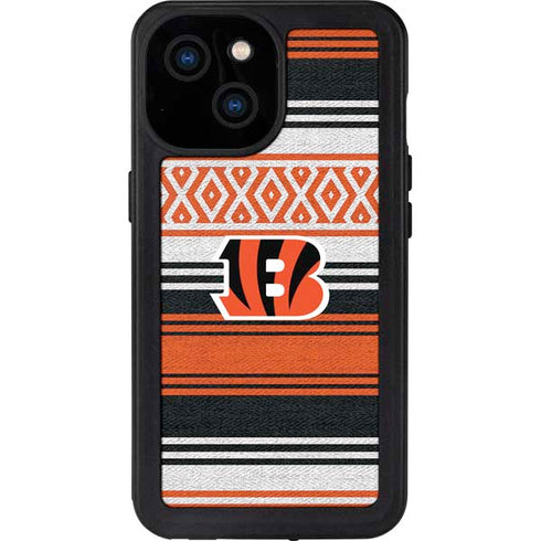 NFL Cincinnati Bengals Trailblazer iPhone 13 Mini Waterproof Case