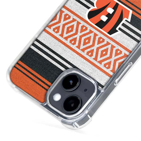 NFL Cincinnati Bengals Trailblazer iPhone 15 Plus MagSafe Case