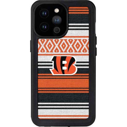 NFL Cincinnati Bengals Trailblazer iPhone 14 Pro Max Waterproof Case