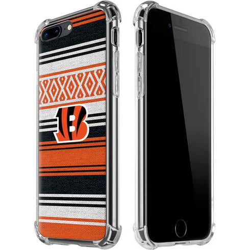 NFL Cincinnati Bengals Trailblazer iPhone 7/8 Plus Clear Case