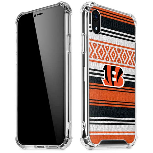 NFL Cincinnati Bengals Trailblazer iPhone XR Clear Case