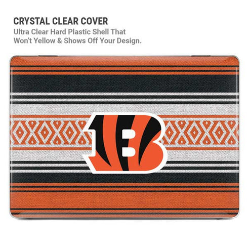 NFL Cincinnati Bengals Trailblazer MacBook Pro 13in (2020) Case plus Skin