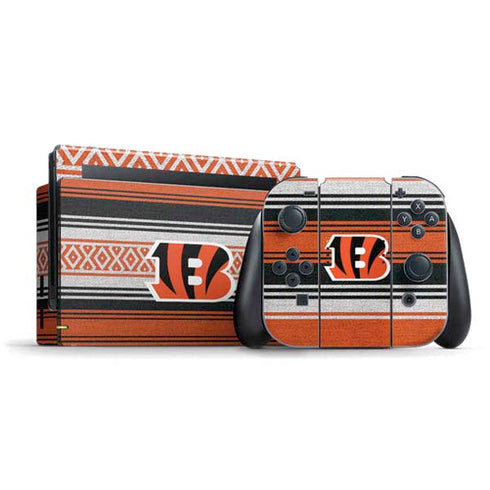 NFL Cincinnati Bengals Trailblazer Nintendo Switch Bundle Skin