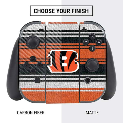 NFL Cincinnati Bengals Trailblazer Nintendo Switch Bundle Skin
