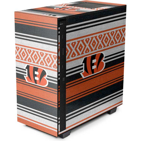 NFL Cincinnati Bengals Trailblazer NZXT H510 Compact ATX Mid-Tower Case Skin