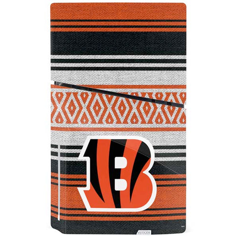 NFL Cincinnati Bengals Trailblazer PS5 Slim Disk Bundle Skin
