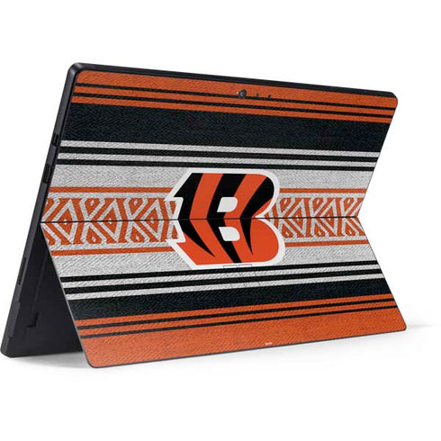 NFL Cincinnati Bengals Trailblazer Surface Pro 6 Skin