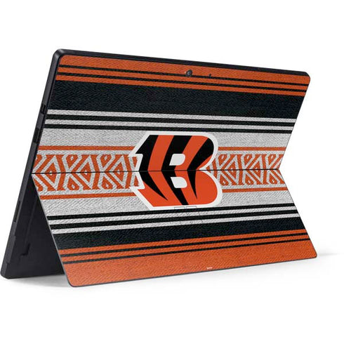 NFL Cincinnati Bengals Trailblazer Surface Pro 7 Skin