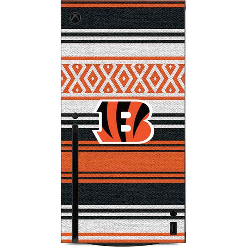NFL Cincinnati Bengals Trailblazer Xbox Series X Console Skin