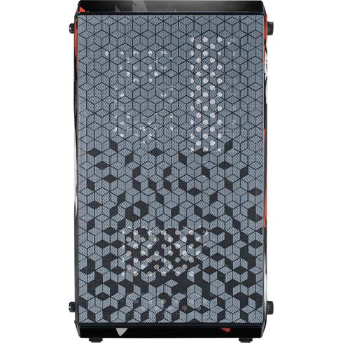 NFL Cincinnati Bengals Tropical Print Cooler Master MasterBox Q300L Mini Tower Skin