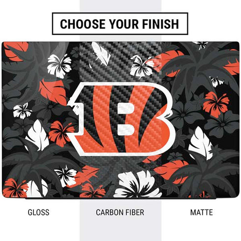 NFL Cincinnati Bengals Tropical Print Dell Vostro Skin