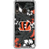 NFL Cincinnati Bengals Tropical Print Galaxy A30 Clear Case