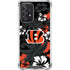 NFL Cincinnati Bengals Tropical Print Galaxy A52 5G Clear Case