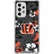 NFL Cincinnati Bengals Tropical Print Galaxy A53 5G Clear Case