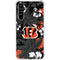 NFL Cincinnati Bengals Tropical Print Galaxy A54 5G Clear Case