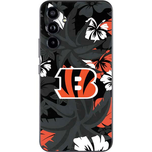 NFL Cincinnati Bengals Tropical Print Galaxy A54 5G Skin