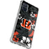 NFL Cincinnati Bengals Tropical Print Galaxy A71 5G Clear Case