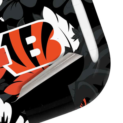 NFL Cincinnati Bengals Tropical Print Galaxy Buds Pro Skin