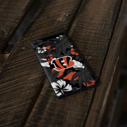 NFL Cincinnati Bengals Tropical Print Galaxy Note 9 Skin