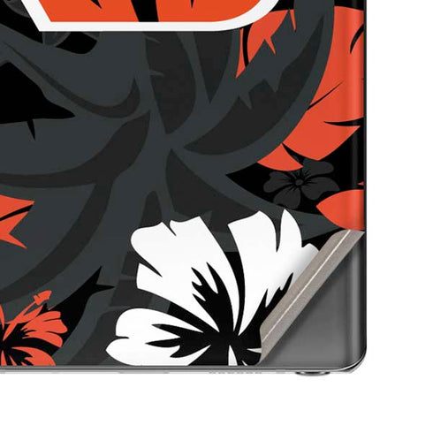 NFL Cincinnati Bengals Tropical Print Galaxy Note20 5G Skin