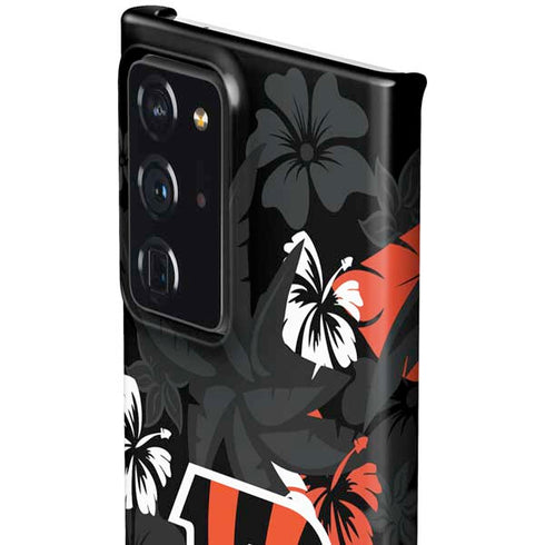 NFL Cincinnati Bengals Tropical Print Galaxy Note20 Ultra 5G Lite Case