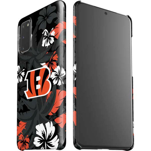 NFL Cincinnati Bengals Tropical Print Galaxy S20 Lite Case