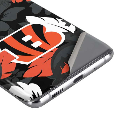 NFL Cincinnati Bengals Tropical Print Galaxy S20 Ultra 5G Skin